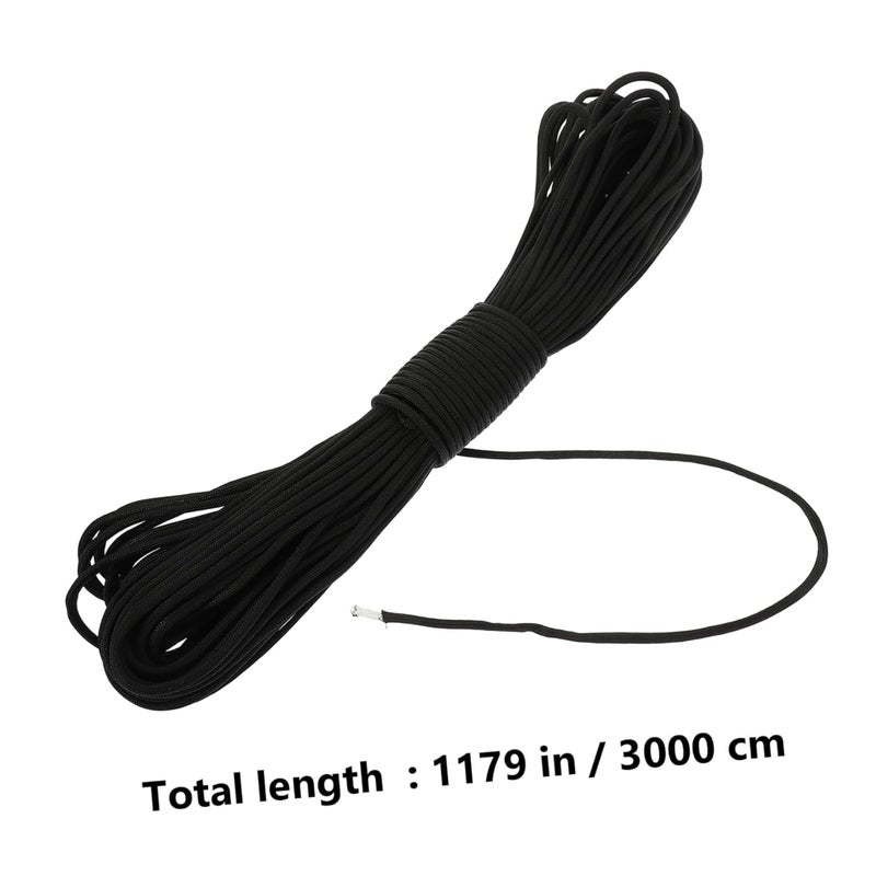 Heavy Duty Stainless Steel Pulley System Kit With Swivel Hook Nylon Rope Carabiner - Image 2